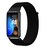 HUAWEI Band 10 9 8 ブラック ベルト バンド ナイロン ループ ストラップ スポーツバンド 交換ベルト