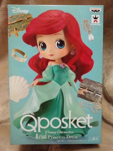 g}[[hQposket Disney Characters-Ariel Princess Dress-A