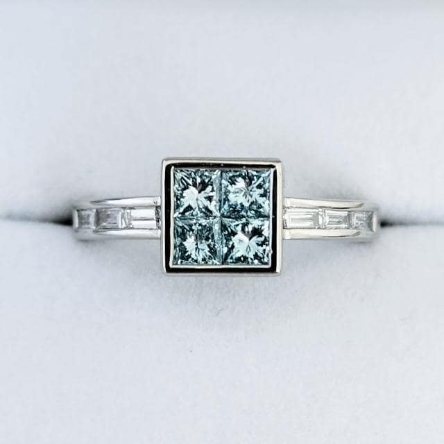 u[_Ch O Pt900 0.58ct 0.20ct 4.9g   ANZT[/v 