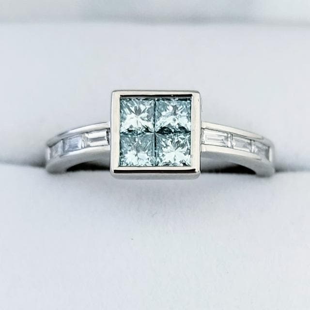 u[_Ch O Pt900 0.58ct 0.20ct 4.9g  ANZT[/v 