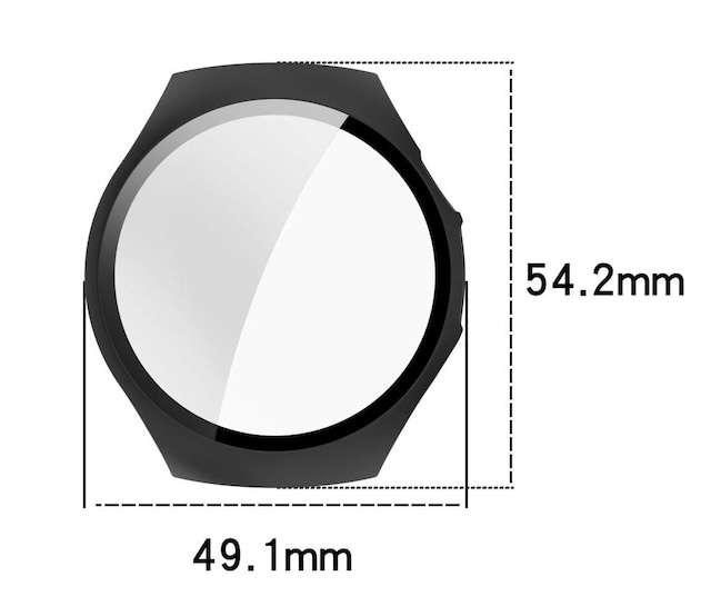 HUAWEI WATCH 5 t@[EFC EHb` 5 46mm KX ی P[X h Jo[  Ɠd/AV 