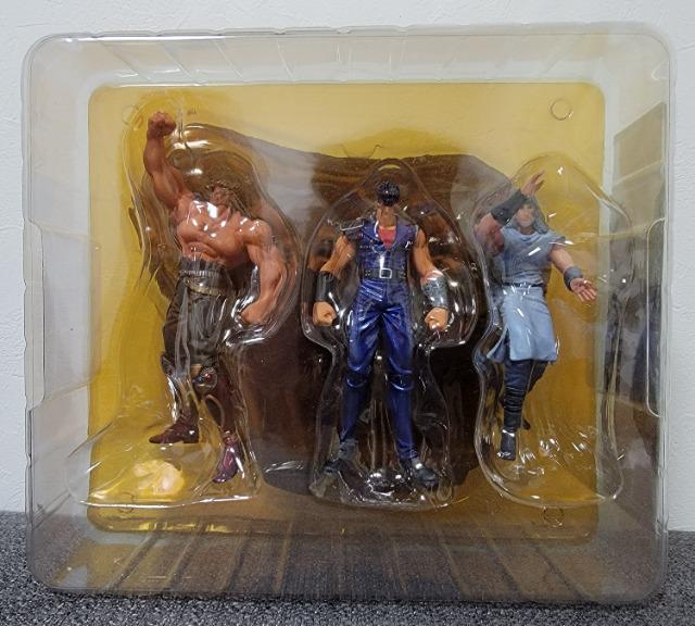 北斗の拳 フィギュア 3体セット T】 北斗の拳 フィギュア 3個セット ラオウ シュウ 海洋堂