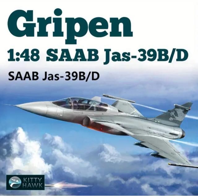Kitty Hawk Model(LeBz[Nf) JAS 39B/D Oy (vf)   zr[ 