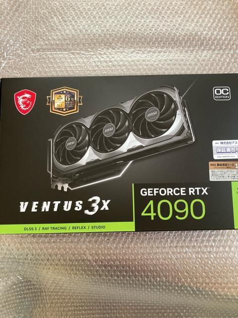 yViEJzMSI RTX4090 VENTUS 3X 24GyAz   PC{/Ӌ@ 