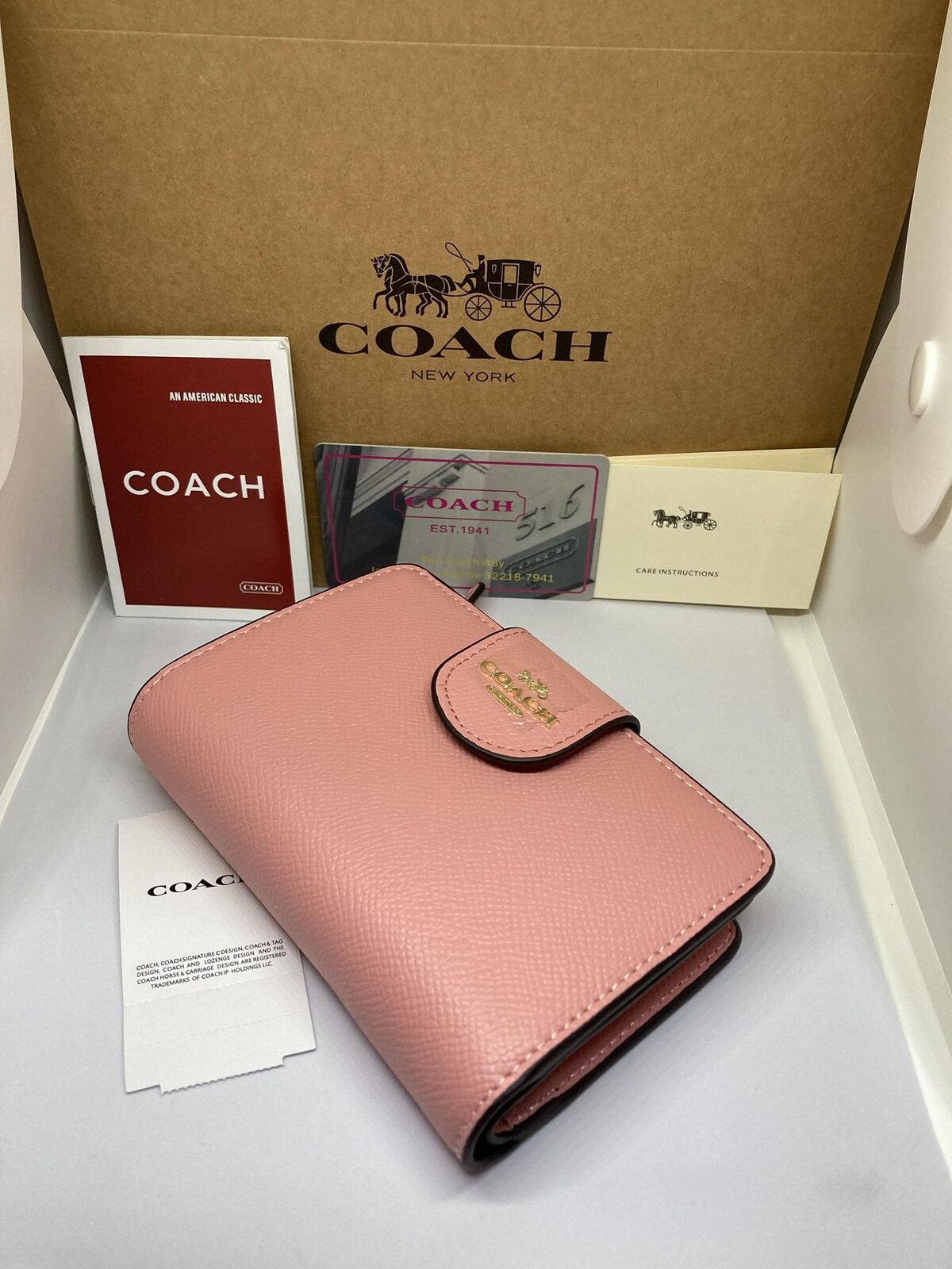 COACH　コーチ　C6390　二つ折り財布　クロスグレイン　ミディアム COACH コーチ C6390 二つ折り財布 クロスグレイン ミディアム
