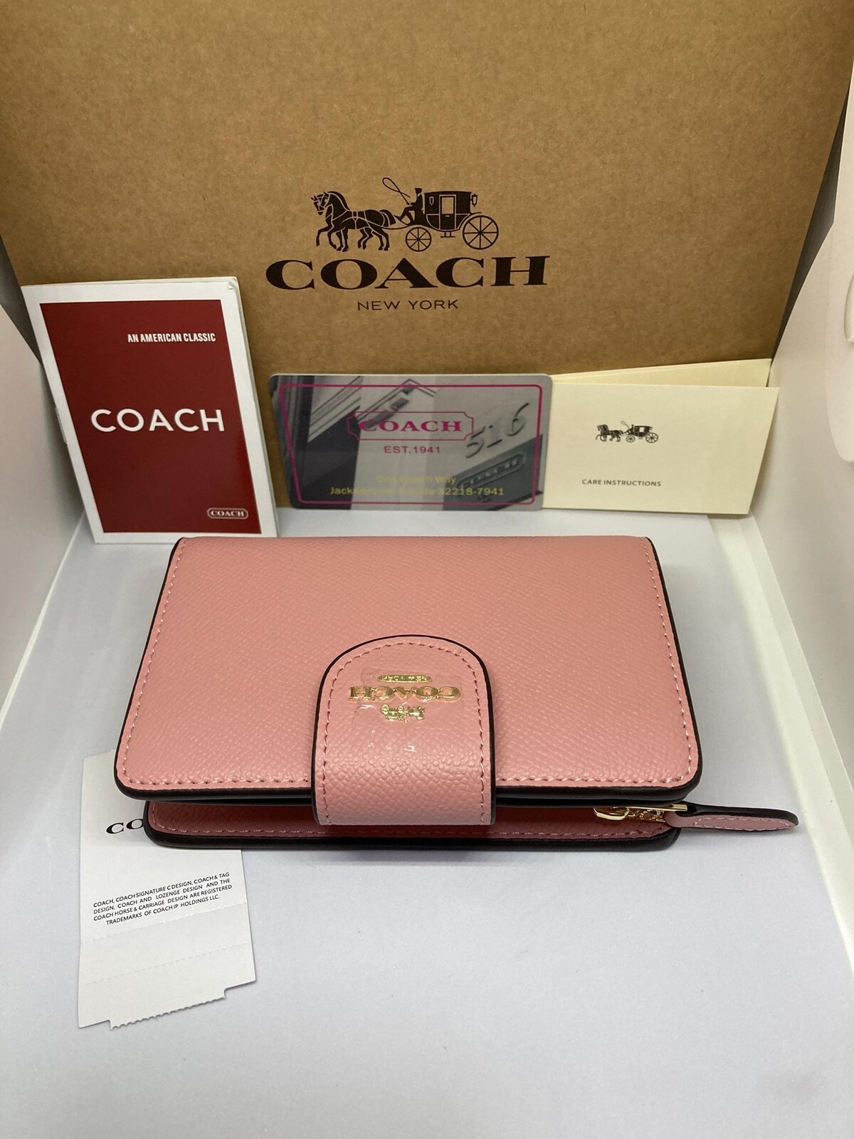 COACH　コーチ　C6390　二つ折り財布　クロスグレイン　ミディアム 楽天市場】COACH アウトレット コーチ C6390 IMBLK クロス