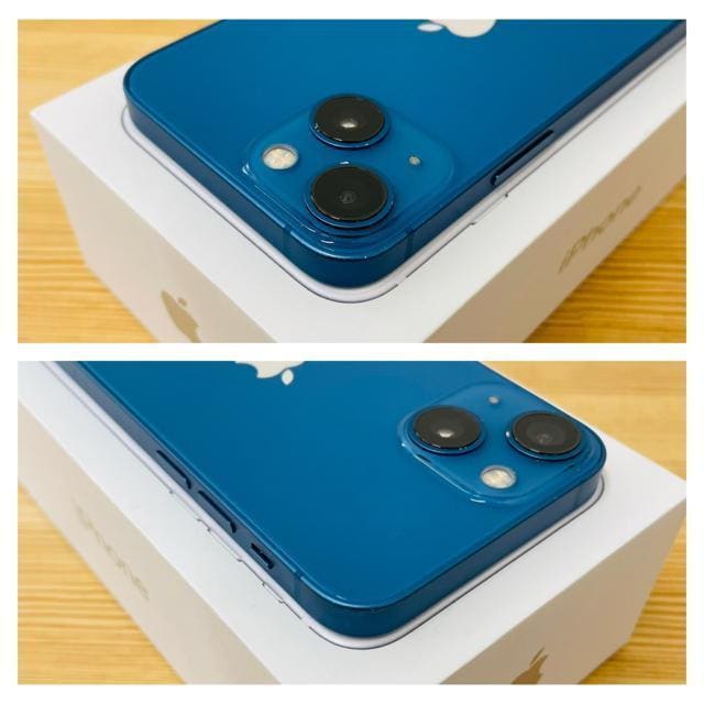 B 100% iPhone 13 mini 128GB SIMt[@{  Ɠd/AV 
