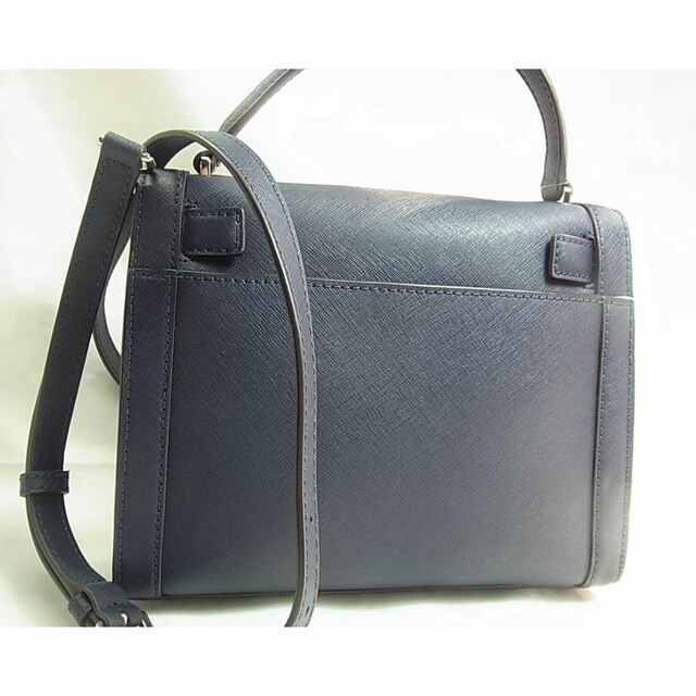 KiVilMICHAEL}CPR[X2WAYnhV_[Dillon Stud Medium Satchel Navy  uh 