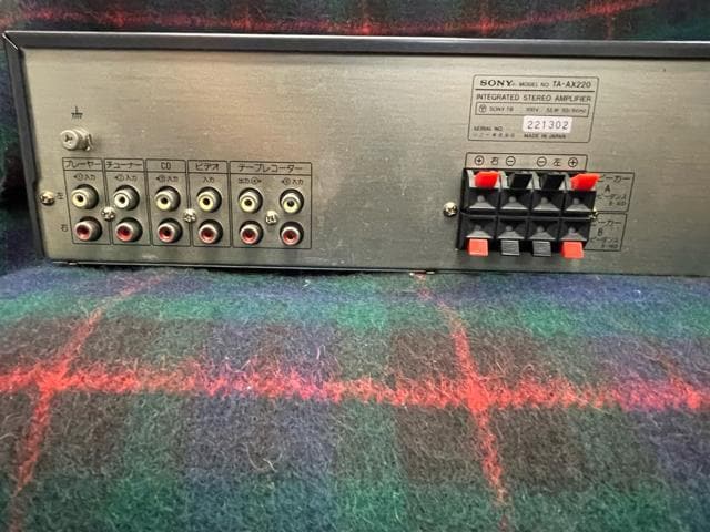 SONY\j[@TA-AX220@vCAv ǍD I[fBI@ Av SONY \j[  /oCN
