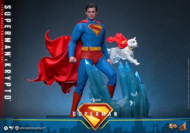 zbggCY MMS812 X[p[}Nvg  Superman & Krypto Hottoys 1/6 tBMA  zr[ 
