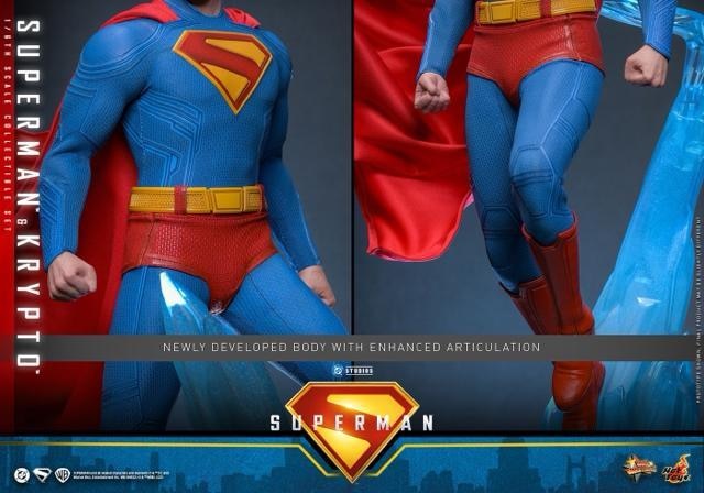 zbggCY MMS812 X[p[}Nvg  Superman & Krypto Hottoys 1/6 tBMA  zr[ 
