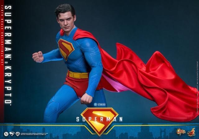 zbggCY MMS812 X[p[}Nvg  Superman & Krypto Hottoys 1/6 tBMA  zr[ 