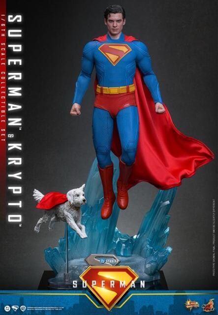 zbggCY MMS812 X[p[}Nvg  Superman & Krypto Hottoys 1/6 tBMA  zr[ 