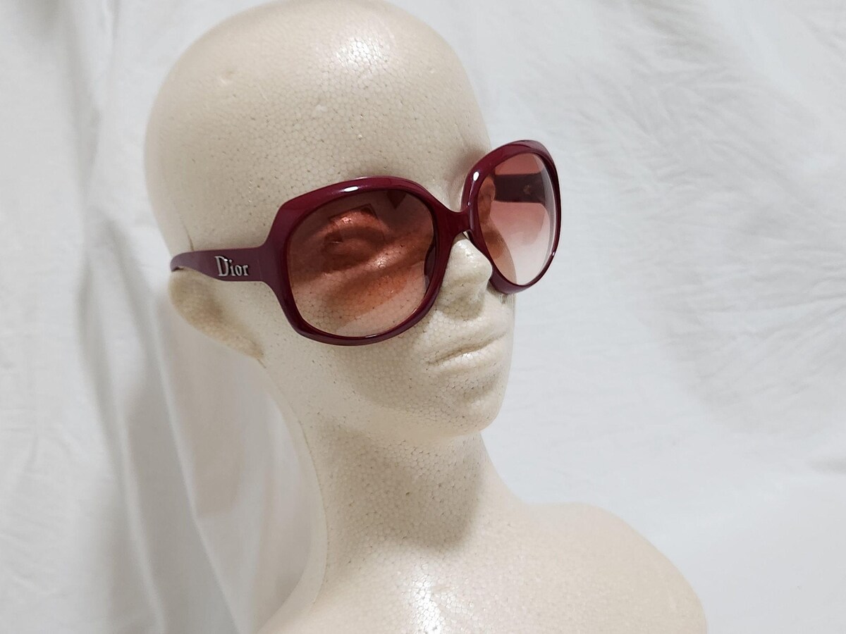 正規 浜崎あゆみ着 Dior グロッシー ロゴ ビッグレンズ