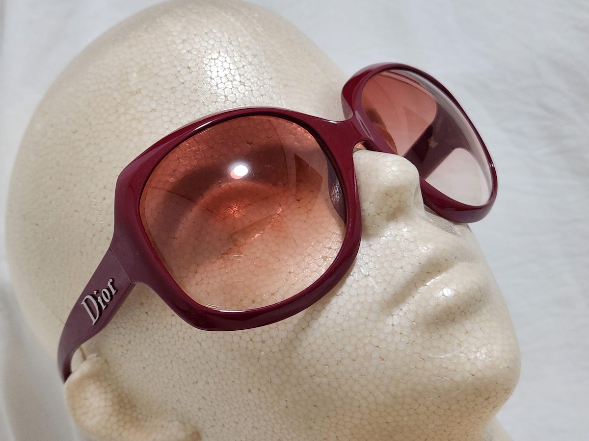 正規 浜崎あゆみ着 Dior グロッシー ロゴ ビッグレンズ