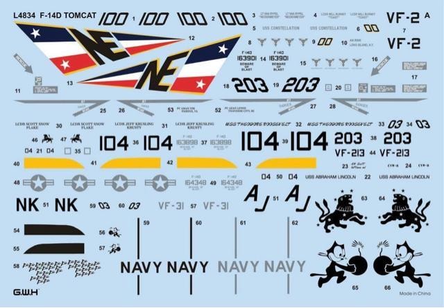 Great Wall Hobby(O[gEH[zr[) AJCR F-14D ͏퓬@ (vf)  zr[ 