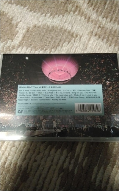 Kis|My|MiNT Tour at h[ 2012D4D8  CD/DVD/rfI 
