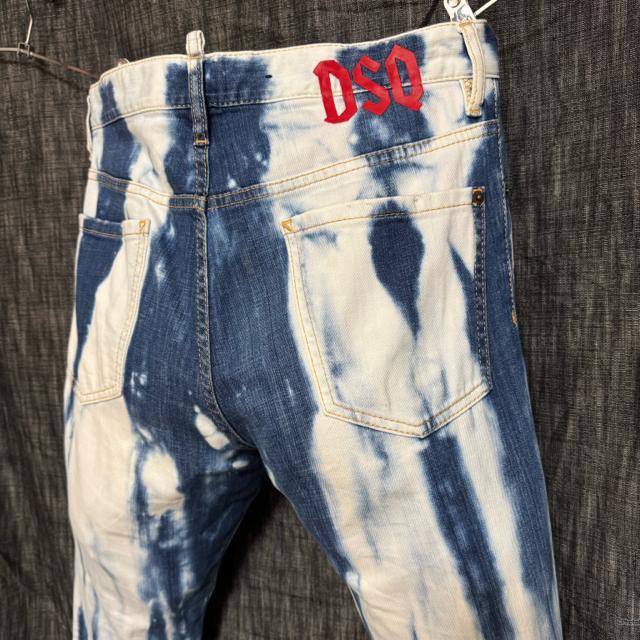 Dsquared2 グラムヘッドジーンズ　ハードブリーチ　デニム　44 メンズ Dsquared2 グラムヘッドジーンズ ハードブリーチ デニム 44