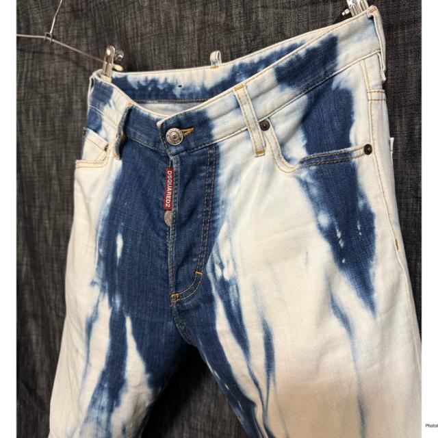 Dsquared2 グラムヘッドジーンズ　ハードブリーチ　デニム　44 メンズ Dsquared2 グラムヘッドジーンズ ハードブリーチ デニム 44