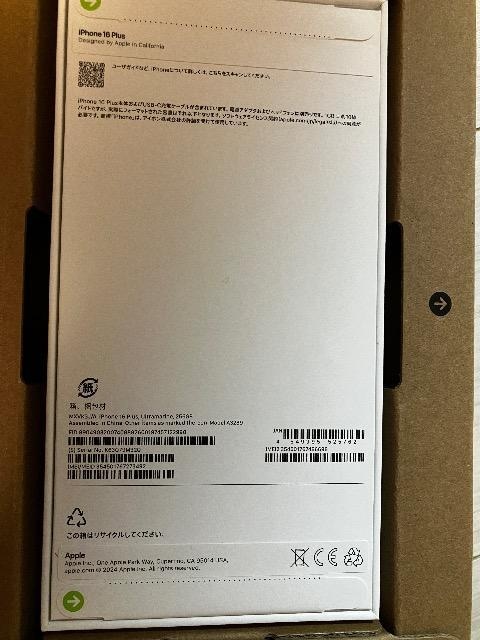 iPhone16 plus {256Eg}@J@Vi@SIMt[