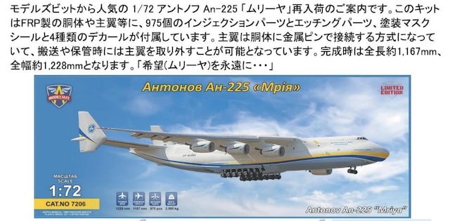 AgmtAn-225 [A FRP Gb`Op[c ^͌^  zr[ 