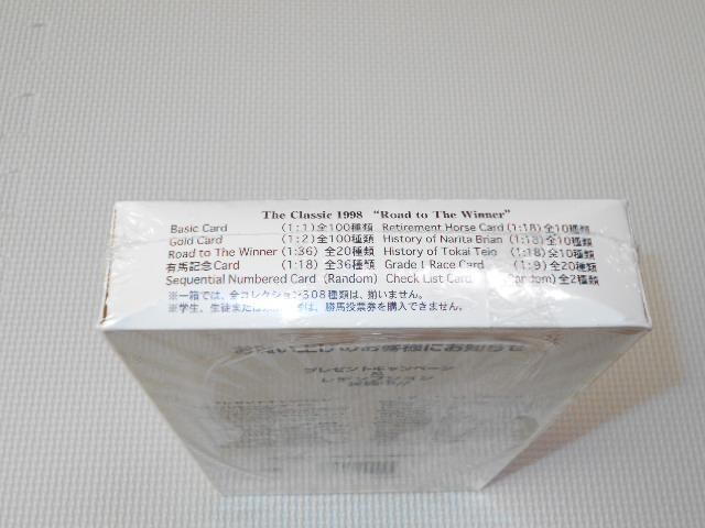 The Classic 1998 Road to The Winner BOX JRA n  g[fBOJ[h 