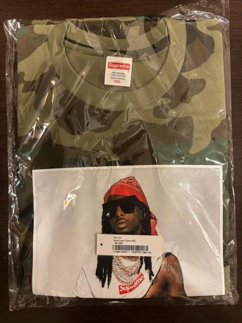 Supreme Playboi Carti Tee "Woodland Camo"size XXL ʁ@Vv[  uh 
