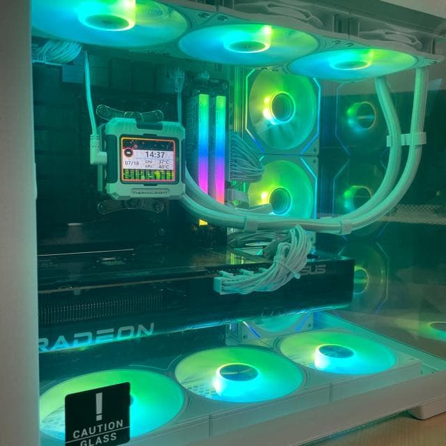 yViQ[~OPCzRyzen7 7800X3D RX9070XT 32GB SSD1TB 850W  PC{/Ӌ@ 