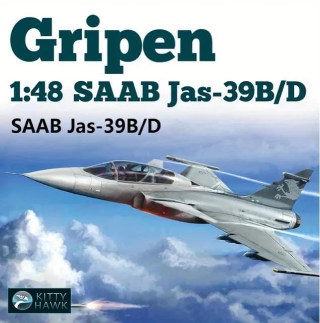 Kitty Hawk Model(LeBz[Nf) JAS 39B/D Oy (vf)   zr[ 