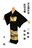 【最高峰】新品同様 京友禅作家【松尾光琳】本金箔 三船祭 比翼付き 黒留袖 身丈164cm 裄66cm T3564