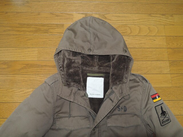 HYSTERIC GLAMOUR qXebNO}[ 2WAY bYR[g S ~^[ R[g WPbg byK[  uh 