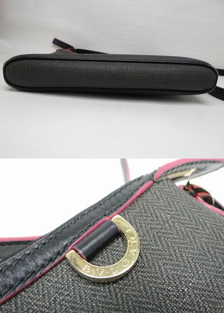 BVLGARI uK RcBI[l PVC V_[obO _[NO[~sNUSED  uh 