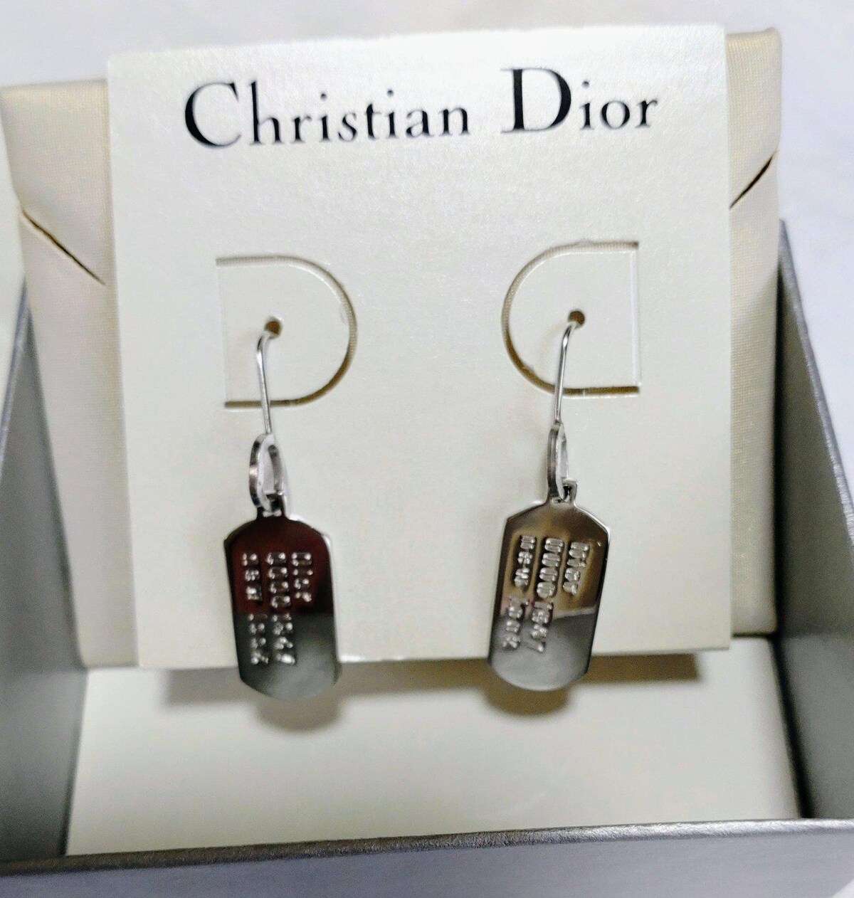 【レア】Dior ピアス Christian Dior アンティーク 送料無料 未使用 保管品 レア】Christian Dior ピアス