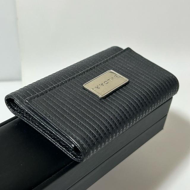 i BVLGARI uK ~Q L[P[X  PVC U[ ubN Vo[  jt@bV 