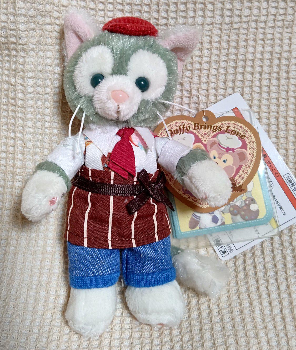 新品□ジェラトーニ ぬいぐるみバッジ ぬいば ディズニーシー