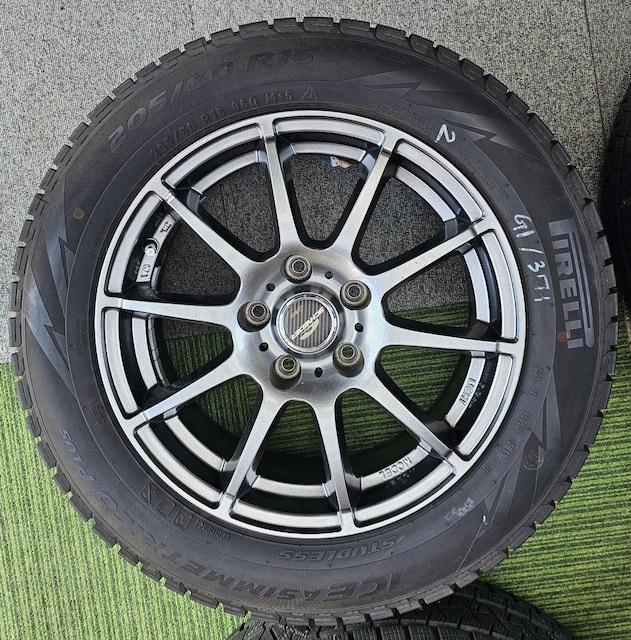 A-TECH SCHNEIDER ViC_[16in 6.5J +38 PCD114.3 PIRELLI ICE ASIMMET  /oCN