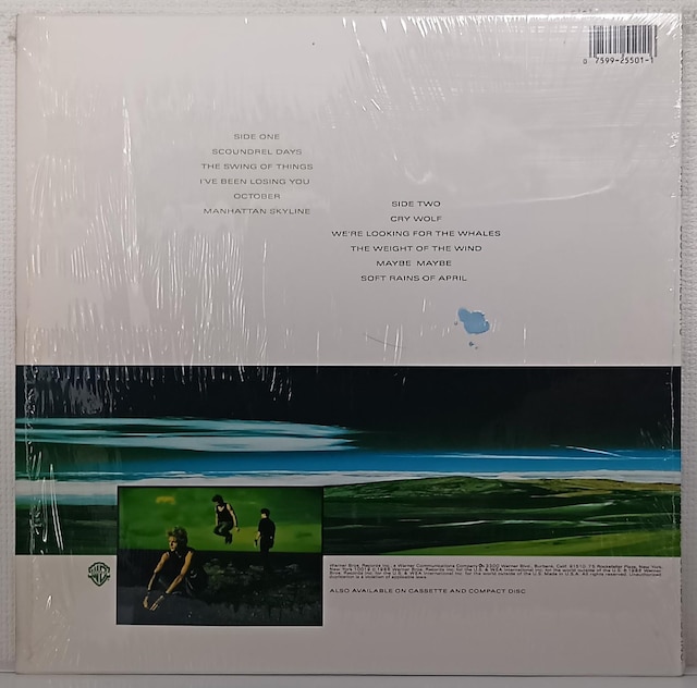 LP(US.1-25501)A[n (a-ha) / XJEhEfCY (Scoundrel Days)070728  CD/DVD/rfI 