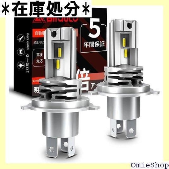 BLIAUTO ԗp H4 LED wbhCg Ԍ mCY΍ zCg ̔5N - M4H4 2 454  /oCN