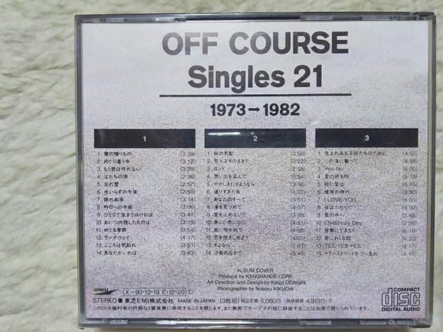 3gCD ItR[X singles21 '73`'82 S42 '89/12 ca  ^gObY 