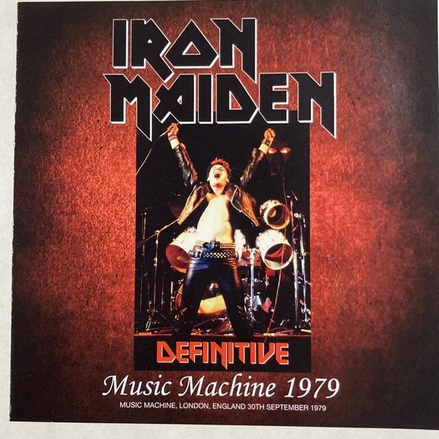 AՁ@Iron Maiden / Definitive Music Machine 1979 ACAECf@wB^ 
