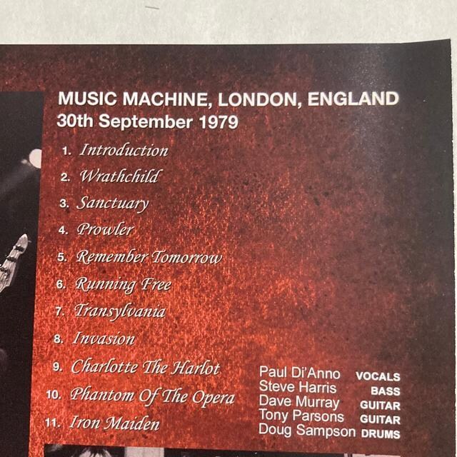 AՁ@Iron Maiden / Definitive Music Machine 1979 ACAECf@wB^