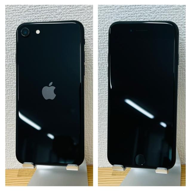 B 100% iPhone SE2 64 GB SIMt[ ubN {  Ɠd/AV 