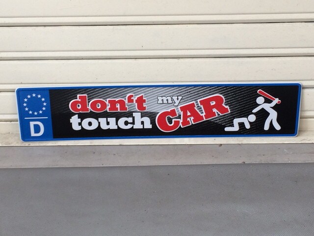 [io[v[gv[g don't touch my car  /oCN