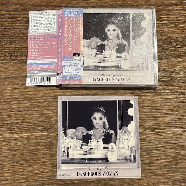 yARIANA GRANDEzDANGEROUS WOMAN   CD/DVD/rfI 