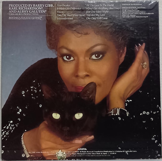 LP fBIkE[EBbN(Dionne Warwick/n[guCJ[(Heartbreaker)070726  CD/DVD/rfI 