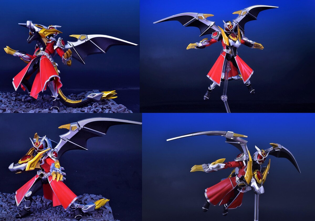 中古 S.H.フィギュアーツ 仮面ライダーウィザード ドラゴン