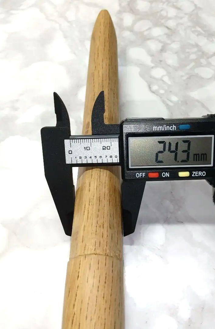 白樫 短刀 木刀 全長29cm 峯は剣峯 切先は大切先の高級仕様