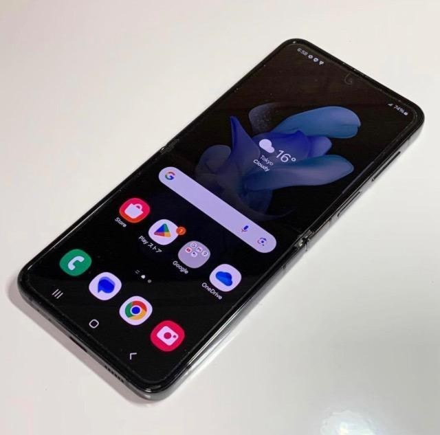 yǕizAndroid Galaxy Z Flip 4b128gbbSIMt[   Ɠd/AV 