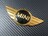 BMW MINI cooper One S R50 R56 F55 GOLD&BLACK メタル製 エンブレム 限定品!
