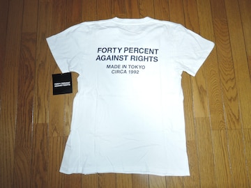 40% FPAR FORTY PERCENTS AGAINST RIGHTS tH[eB[p[Zg TVc  WTAPS